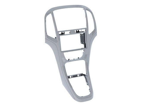 2-DIN Radioblende Opel Astra J 2009-2018 platin silber
