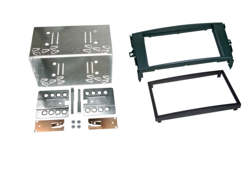 2-DIN Radioblende Toyota Auris/Verso schwarz