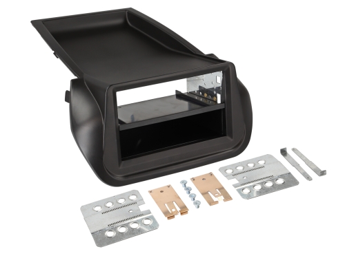 2-DIN RB mit Fach Fiat/Citroen/Peugeot schwarz