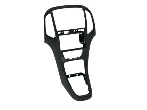 2-DIN Radioblende Opel Astra J 2009-2018 perl schwarz