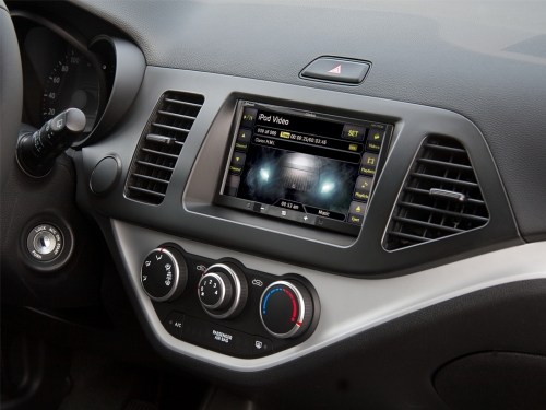 2-DIN RB Kia Picanto 2011 > schwarz