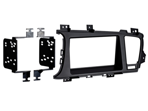 2-DIN Radioblende Kia Optima(TF) 03/2012-10/2013 schwarz