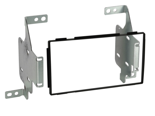 2-DIN Radioblende Nissan Juke 10/2010-06/2014 schwarz