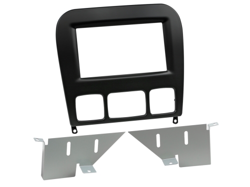 2-DIN Radioblende S-Klasse(W220) 11/1998-09/2005 schwarz
