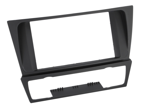 2-DIN Radioblende BMW 3er 2005-2013 Klimatronik / Schwarz