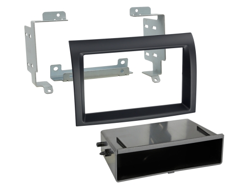 2-DIN Radioblende mit Fach Citroen/Fiat/Opel/Peugeot