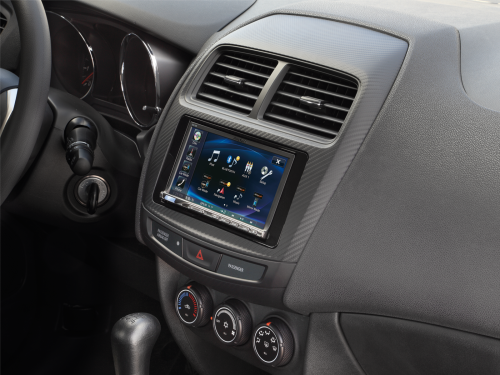 2-DIN Radioblende Mitsubishi ASX(GAO) 06/2014-08/2019