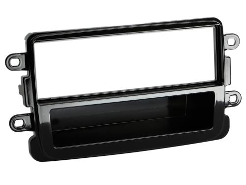 1-DIN RB mit Fach Dacia/Fiat/Nissan/Opel/Renault Klavierlack