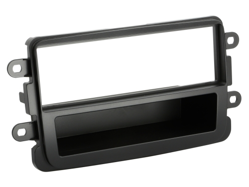 1-DIN RB mit Fach Dacia/Fiat/Nissan/Opel/Renault schwarz