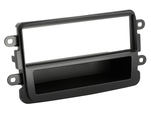 1-DIN RB mit Fach Dacia/Fiat/Nissan/Opel/Renault schwarz