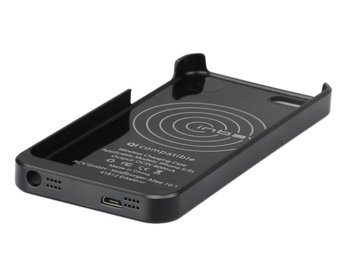 Inbay® Ladeschale für iPhone 5/5S schwarz
