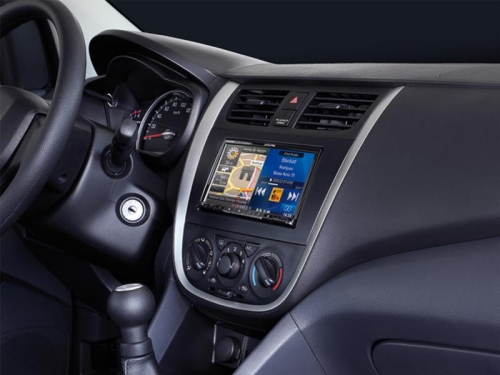 2-DIN RB Suzuki Celerio 2014-2019 schwarz