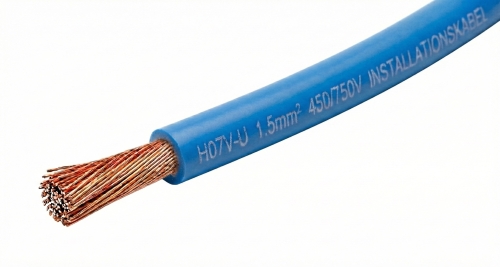Installationskabel 1.5mm² Blau 100% Kupfer