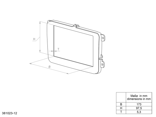 2-DIN Radioblende BMW 3er 2005-2013 manuelle Klimaanlage