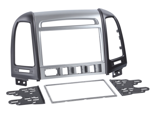 2-DIN RB Hyundai Santa Fe 2006 - 2012 silber/schwarz