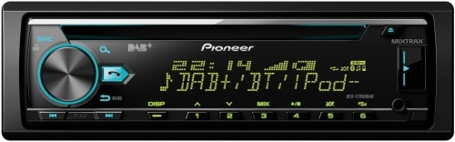 PIONEER DEH-X7800DAB MixTrax und DAB+ Tuner ,CD/MP3-Tuner mit Bluetooth