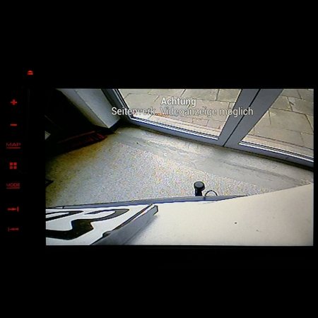 Rückfahrkamera im Kunststoffgehäuse, 70°