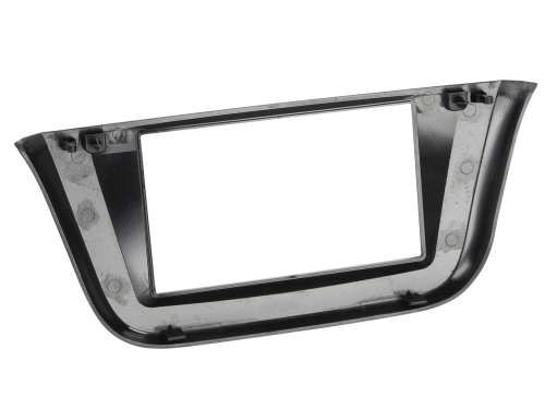 2-DIN Radioblende Iveco Daily 2014-2023 schwarz genarbt