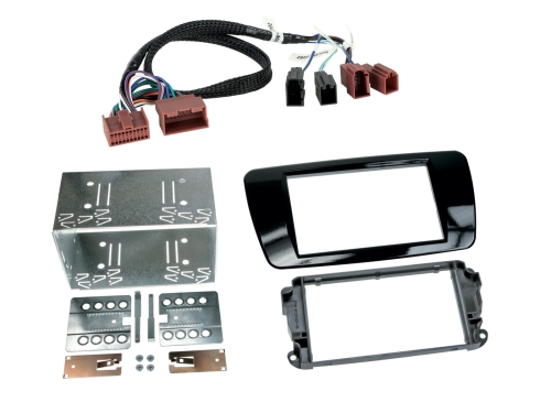 2-DIN RB Seat Ibiza Klavierlack schwarz