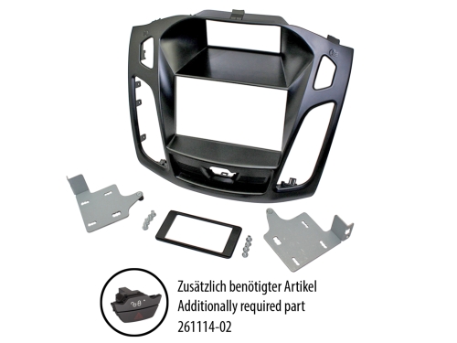 2-DIN Radioblende Ford Focus(DYB) 07/2013-08/2018