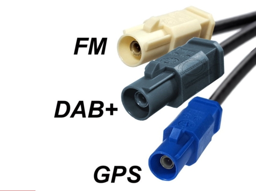 ATTB 3761.06 Dachantenne FM/DAB/GPS inkl. Alle 3 stk. Adapterkabel 6.5 m