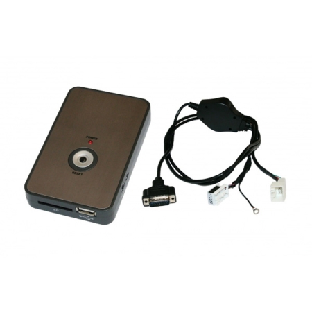 KUFATEC USB-Interface (SD,AUX) Quadlock für Audi, VW, Seat, Skoda