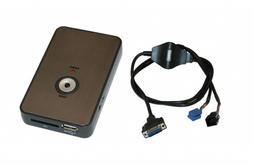Digitales Music Interface USB SD AUX Mini ISO für Audi, VW, Seat, Skoda