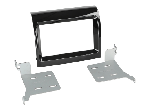 2-DIN Radioblende Citroen/Fiat/Opel/Peugeot mit OEM Gerät