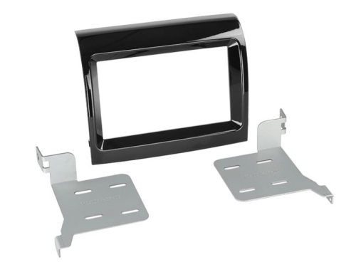 2-DIN Radioblende Citroen/Fiat/Opel/Peugeot mit OEM Gerät