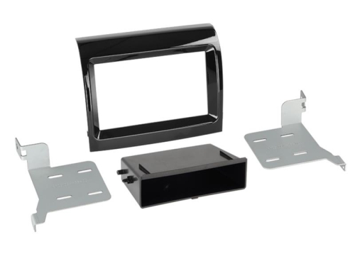 2-DIN Radioblende mit Fach Citroen/Fiat/Opel/Peugeot