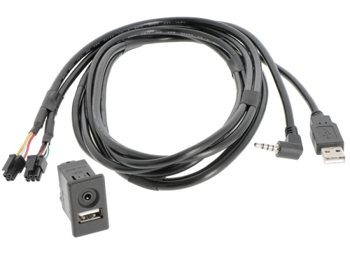 USB und AUX Adapter für Mitsubishi ASX, Outlander und Pajero (ab 2013)
