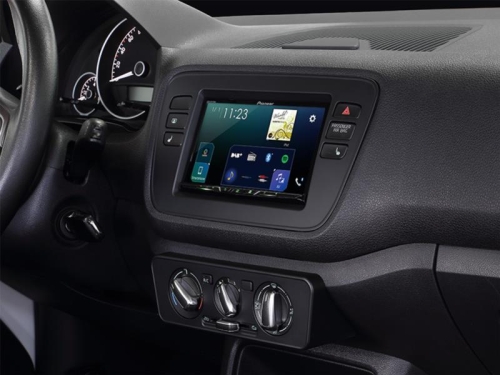 2-DIN RB Seat Mii/Skoda Citigo/VW Up schwarz