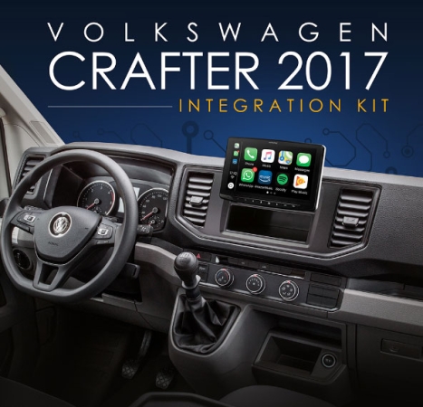 Radio Komplett-Installationskit für VW Crafter & Grand California (ab 2017)