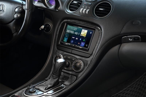 2-DIN Radioblende Mercedes SL-Klasse(R230) 08/2000-02/2006