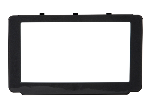 2-DIN Radioblende Toyota Hilux 2016-2020 Klavierlack