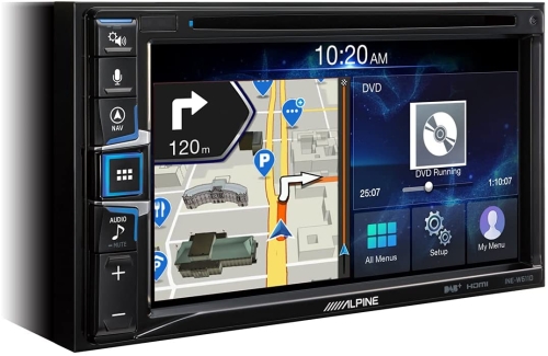 Alpine INE-W611D 6,5-Zoll-Touchscreen, integrierte Navigation, DAB +, HDMI, CD