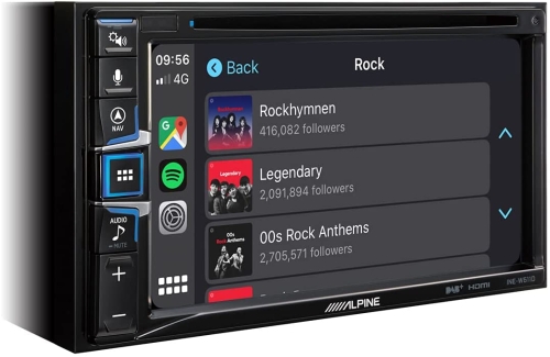 Alpine INE-W611D 6,5-Zoll-Touchscreen, integrierte Navigation, DAB +, HDMI, CD
