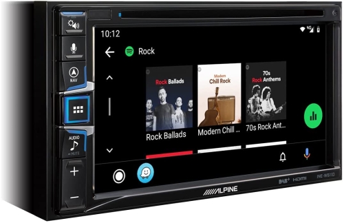 Alpine INE-W611D 6,5-Zoll-Touchscreen, integrierte Navigation, DAB +, HDMI, CD
