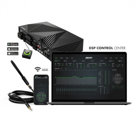 ETON STEALTH 7.1 DSP – 7-Kanal Class-D Verstärker mit 8-Kanal DSP