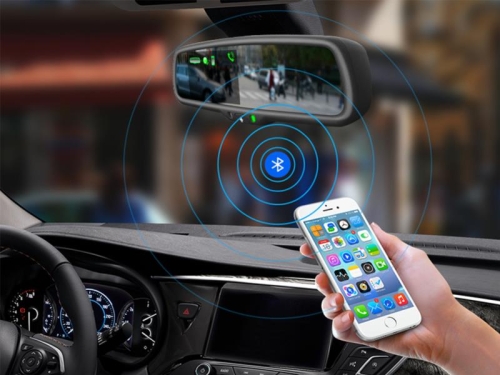 Spiegelmonitor 4.3 2x Video Eingang Bluetooth FSE