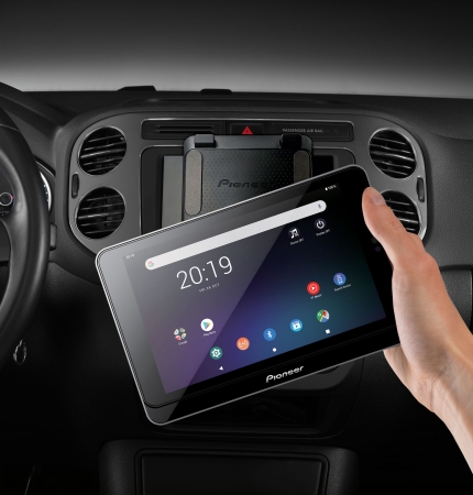Pioneer SPH-8TAB-BT 8 Tablet Mediacenter mit 2DIN Einbausatz und Pioneer Smart