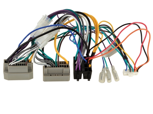 2-DIN Kit Chrysler/Dodge/Jeep/VW LFB/Amp schwarz