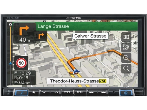 Alpine INE-W720DC - 2-DIN Navigationssystem mit DAB+ und Camper Software