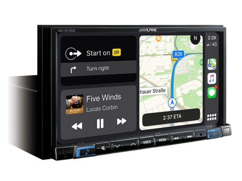 Alpine INE-W720DC - 2-DIN Navigationssystem mit DAB+ und Camper Software