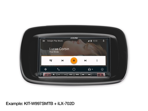 Installationskit für Smart Fortwo (BR453) 2014 -2024 Piano Black