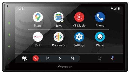 PIONEER SPH-DA160DAB 2-DIN DAB+ CarPlay -  Android Auto