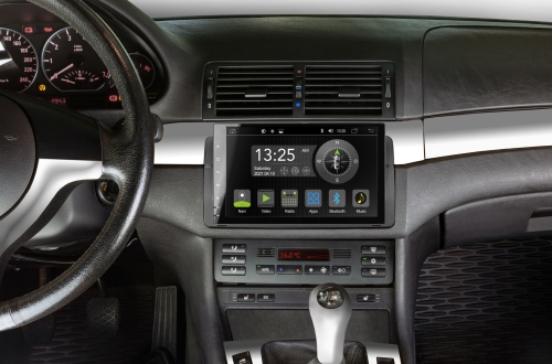 Radical R-C12BM1Android Autoradio für BMW 3er E46 Limousine, Touring, Coupé, M3