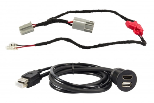 Fiat Ducato CARica - kabellose Ladeablage mit USB + HDMI