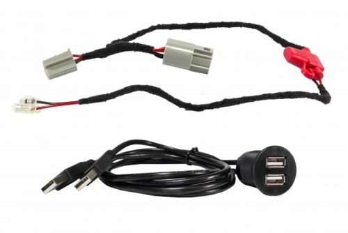 Ducato CARica - kabellose Ladeablage mit USB + USB