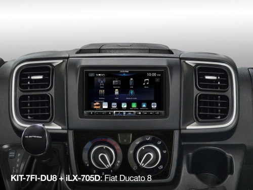 Alpine iLX-705DM Wireless Apple CarPlay und Android Auto